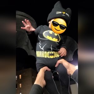 Batman costume for baby